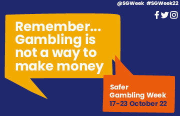 Safer Gambling Week logo